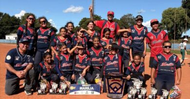 Equipe de softbol sub 11 do NIKKEY MARILIA é campeã do 1º Campeonato Brasileiro de Softbol Feminino Sub11 – 2026 – Taça Little League
