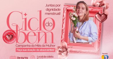 Fundo Social e Marília Shopping lançam campanha “Ciclo do Bem” para promover dignidade menstrual em Marília