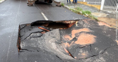 Ruptura de rede pode causar falhas no abastecimento no Santa Antonieta