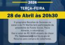 Campanha do Agasalho: Fundo Social mobiliza doações em programa de TV nesta terça-feira, dia 28