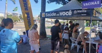 Secretaria da Saúde divulga balanço da vacinação realizada no final de semana