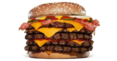 Burger King anuncia lanche “nível yokozuna” com muita carne e 1.856 calorias no Japão
