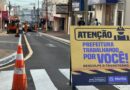 Rua São Luiz recebe grande operação de recuperação asfáltica nesta quarta-feira