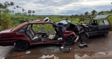 Cinco pessoas sofrem ferimentos em acidente na vicinal que liga Tupã a Bastos