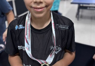 Antônio Santana conquista título paulista sub-11 de tênis de mesa e destaca Marília em competição estadual