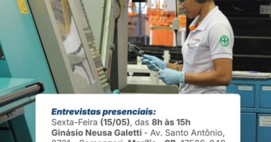 Prefeitura de Marília realiza 17º Mutirão de Emprego com 60 vagas no Grupo Jacto