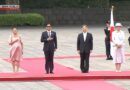 Casal imperial do Japão dá boas-vindas ao presidente das Filipinas