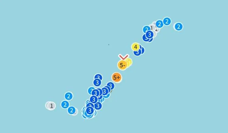 Terremoto de magnitude 5,9 atinge Okinawa, Amami e outras ilhas no sul do Japão