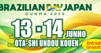 Brazilian Day Japan Gunma 2026 reúne cultura e gastronomia em Ota nos dias 13 e 14 de junho