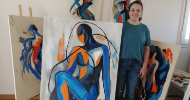 Artista visual brasileira estreia na Feira Mipe com foco na abstração contemporânea
