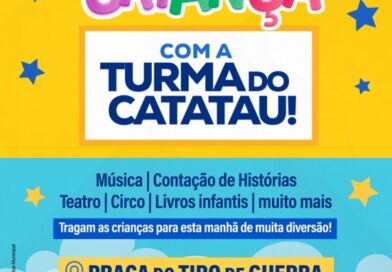 “Espaço da Criança” leva diversão, cultura e atividades gratuitas à Praça do Tiro de Guerra neste domingo (31)