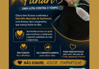 Nosso guerreiro mariliense continua lutando pela vida, Contra doença distrofia muscular de duchenne Doença progressiva degenerativa e sem cura
