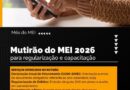 Sedecon realiza Mutirão do MEI 2026 para regularização em Bauru até sexta-feira