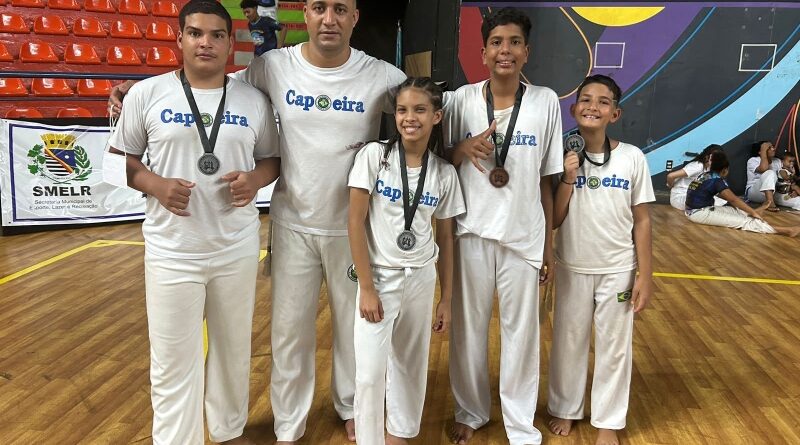 Capoeiristas do Projeto Social Esportivo de Marília conquistam medalhas em Campeonato Interestadual em Araçatuba