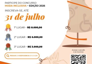 Concurso Moda Inclusiva 2026 abre inscrições para projetos de vestuário acessível em todo o Brasil
