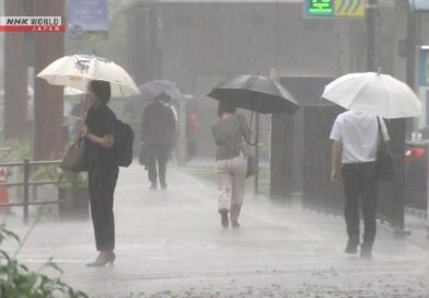 Previsão é de fortes chuvas para região de Kyushu, no sudoeste do Japão