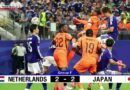 Japão empata com a Holanda em 2 a 2 na Copa do Mundo de Futebol
