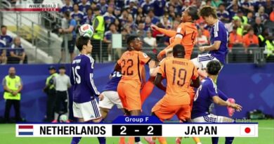 Japão empata com a Holanda em 2 a 2 na Copa do Mundo de Futebol