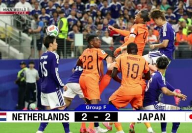 Japão empata com a Holanda em 2 a 2 na Copa do Mundo de Futebol
