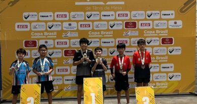 Tênis de Mesa de Marília conquista ouro nas duplas e soma dez resultados de destaque na Copa Brasil Ouro