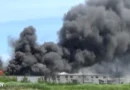 Fogo na Toshiba durante o turno: 500 pessoas evacuadas em operação de emergência