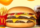 Volta do duplo hambúrguer com 4 queijos no McDonald’s