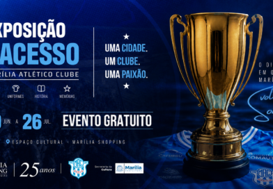 Exposição no Marília Shopping reúne momentos marcantes do Marília Atlético Clube