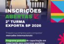 Prefeitura de Marília divulga inscrições para a segunda turma do Exporta SP 2026