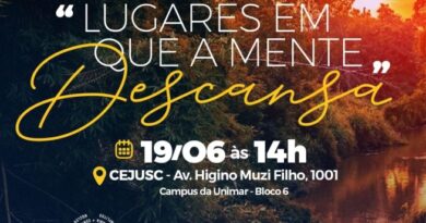 Cejusc recebe a exposição “Lugares em que a Mente Descansa”, com proposta de acolhimento e reflexão