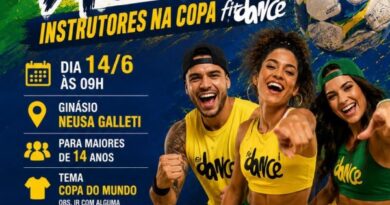 Ginásio Neusa Galetti recebe Aulão de Fit Dance solidário neste domingo