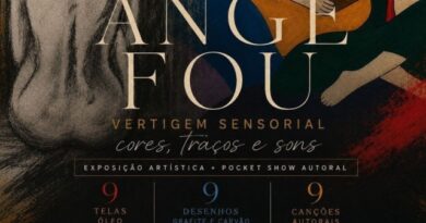 ANGE FOU – Vertigem Sensorial une música, pintura e desenho em experiência artística inédita em Marília