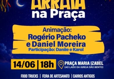 Arraiá na Praça leva tradição junina, música e cultura popular ao centro de Marília