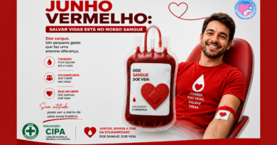 JUNHO VERMELHO – Maternidade mobiliza colaboradores e incentiva doação de sangue