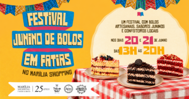 Marília Shopping celebra tradições juninas com festival dedicado aos amantes de bolos artesanais