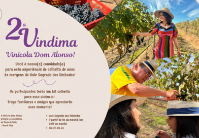 Amanhã(27/6) teremos a 2a Festa da Vindima da Vinícola Dom Alonso. Um marco em turismo e desenvolvimento para Marília.
