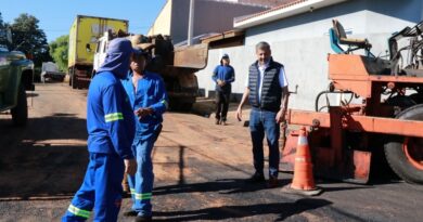 Jardim Ismael entra na fase final de pavimentação e deve ter obra concluída nos próximos 10 dias