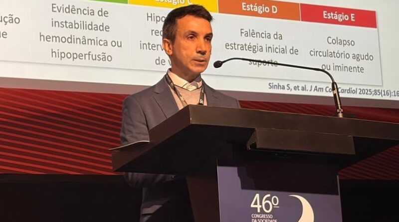 Cardiologista da Santa Casa de Marília participa como palestrante do maior congresso de cardiologia do País