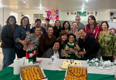 Com festa e homenagem da Mancha Verde, Seu Luiz Gonzaga celebra 99 anos no CDI Anos Dourados