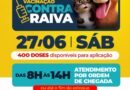 Prefeitura retoma vacinação antirrábica, e ação será realizada sábado (27) na USF Santa Paula/Marajó