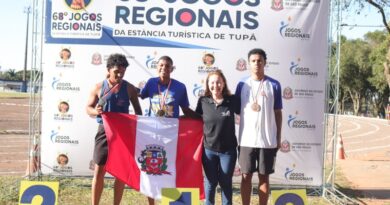 Marília mantém liderança dos Jogos Regionais após terça-feira de grandes conquistas e disputa acirrada com Assis