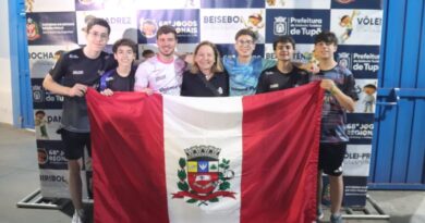 Natação estreia com 25 medalhas nos Jogos Regionais de Tupã