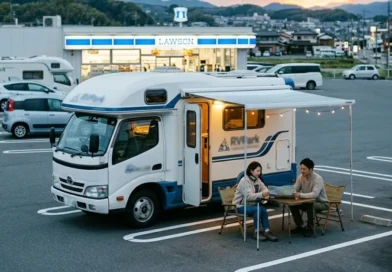 Lawson amplia serviço curioso de pernoite em carros para lojas em Aichi e Shizuoka