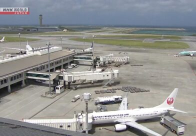 Japan Airlines cancela dezenas de voos de e para Okinawa e Kagoshima devido a tufão