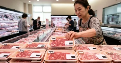 Iene fraco pesa no bolso: carne importada bate recorde no Japão