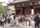 Número de visitantes estrangeiros no Japão cai no 1º semestre