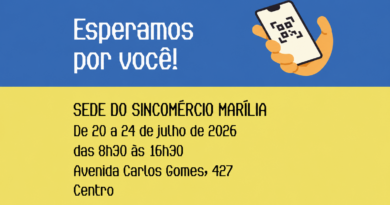 Sesc realiza credenciamento no Sincomércio de Marília 