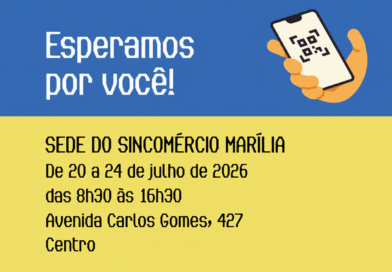 Sesc realiza credenciamento no Sincomércio de Marília 