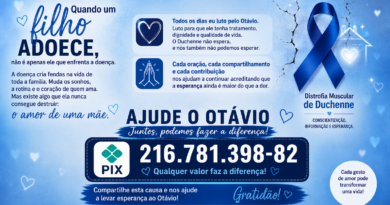 “Dizem que, quando um filho adoece, e vc se torna mãe atípica por uma doença sem cura surgem fendas dentro de uma casa.
