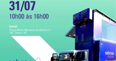 GARÇA: Sebrae Móvel chega a Garça com atendimento gratuito para empreendedores nesta sexta-feira