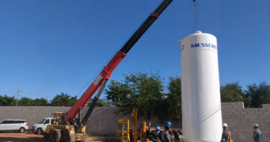 RIC Ambiental reforça sistema de tratamento com instalação de novos tanques de CO₂